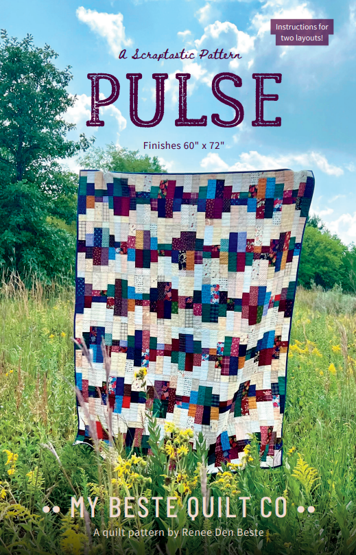 Pulse - A Scraptastic Pattern from My Beste Quilt Co – Off the Rails ...