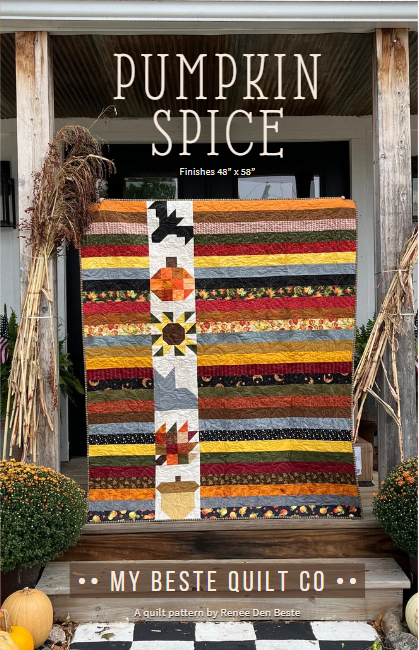 Pumpkin Spice Pattern from My Beste Quilt Co