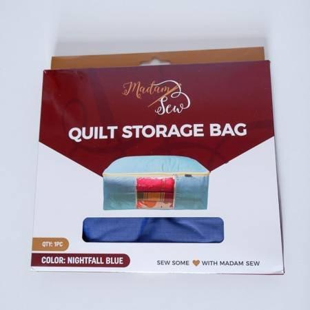 Quilt Storage Bag Nightfall Blue from Madam Sew