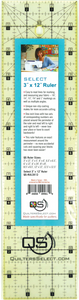 Quilter's Select 3"x12" Ruler