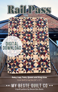 Rail Pass from My Beste Quilt Co *Digital Download