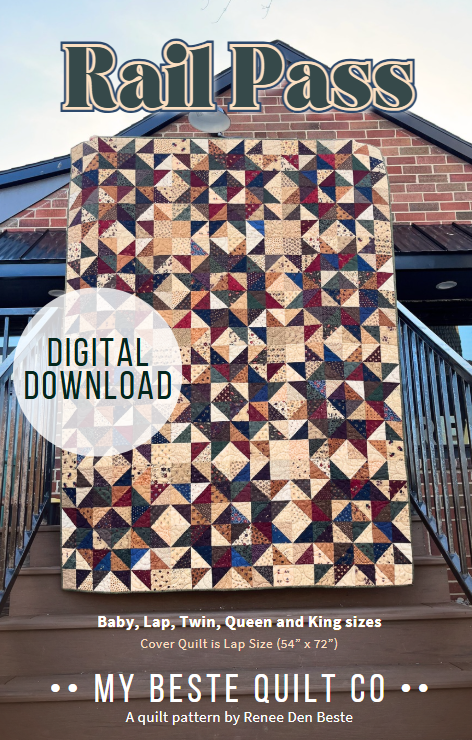 Rail Pass from My Beste Quilt Co *Digital Download