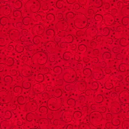 Red Swirls 3456-88