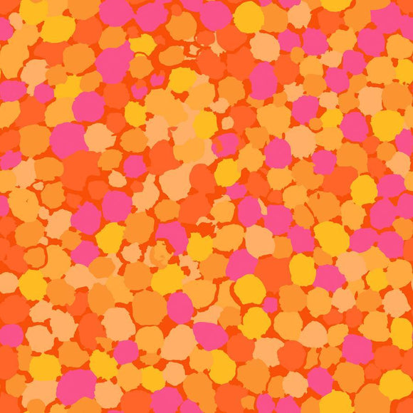 Reflections - Orange - 3 1/2 yards