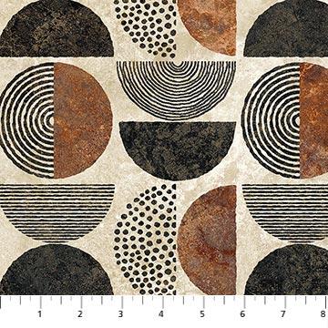 Retro Vibes - Stonehenge Rust Multi 41-34