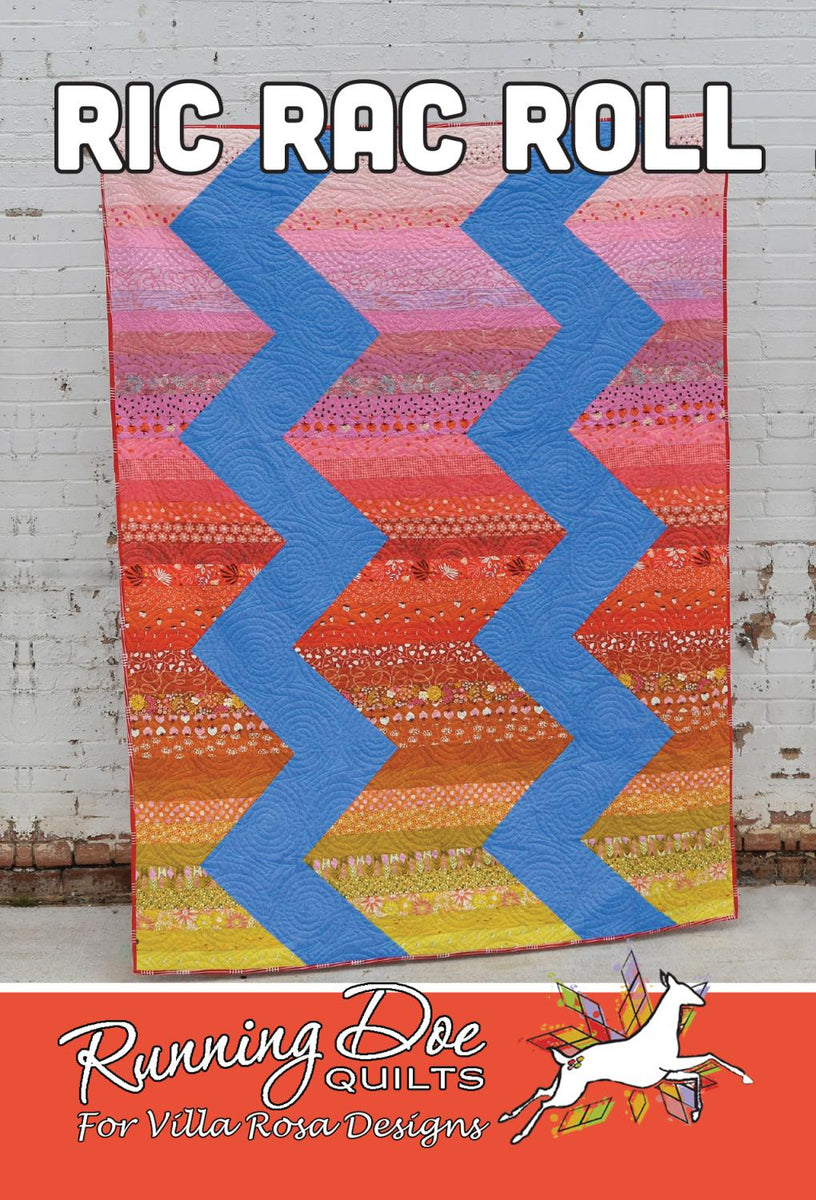 Ric Rac Roll by Running Doe Quilts for Villa Rosa Designs *Digital Dow ...