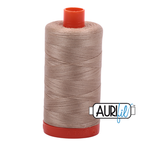 Aurifil Cotton 50wt 1422yds Sand 2326