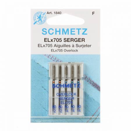 Schmetz Elna ELX705 Asst 5pk