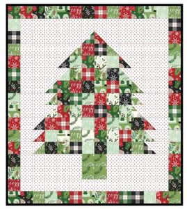 Scrappy Christmas Tree TenSisters
