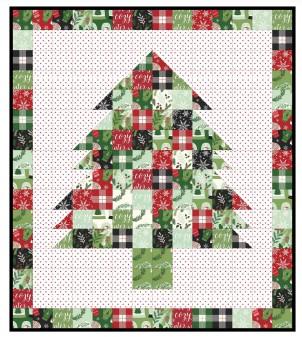 Scrappy Christmas Tree TenSisters