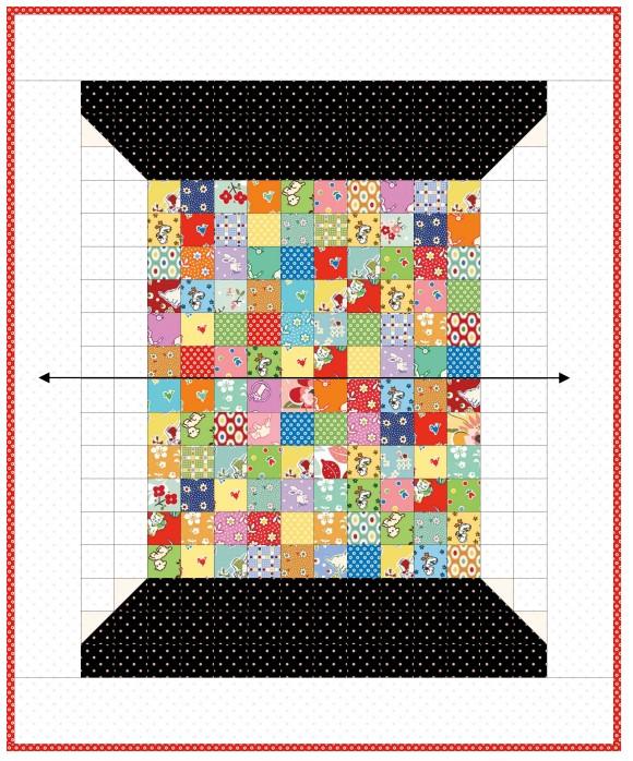 Scrappy Spool TenSisters pattern