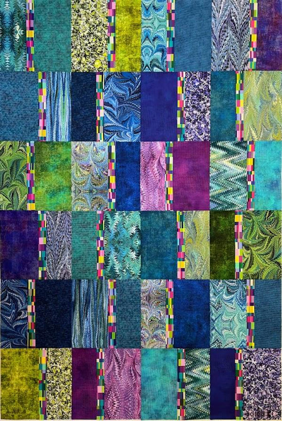 Slice of Cake Quilt by Karen Montgomery