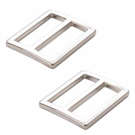 Slider Flat Widemouth 1in Nickel Set of 2