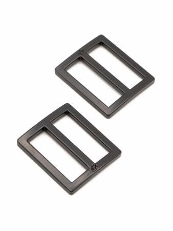Slider Widemouth Flat 1in Black Metal