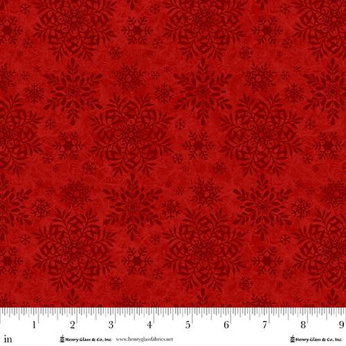 Snowflakes Red 2053-88