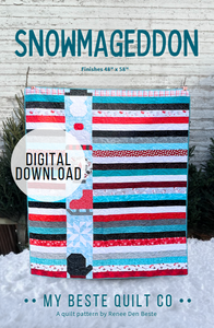 Snowmageddon from My Beste Quilt Co - Digital Download