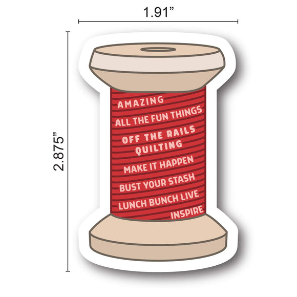 Spool Sticker