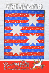 Star Spangled by Running Doe Quilts *Digital Download*