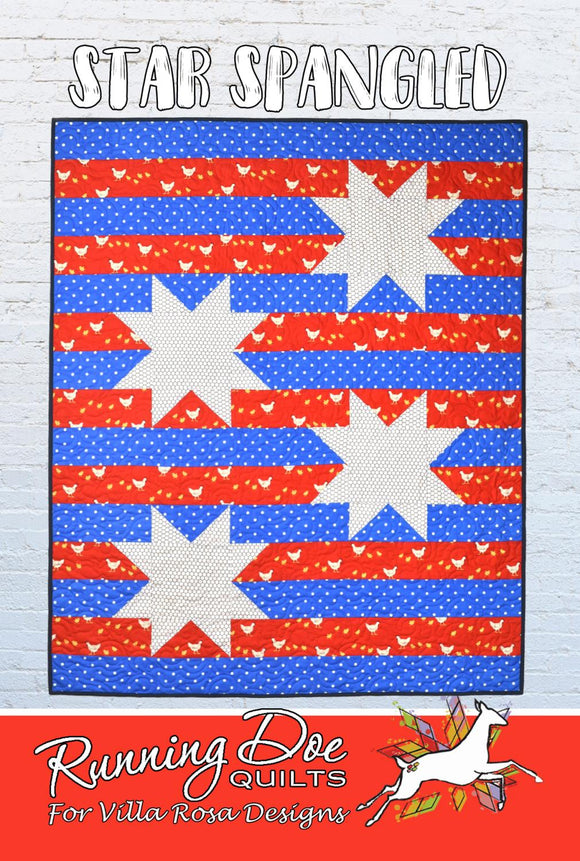 Star Spangled by Running Doe Quilts *Digital Download*