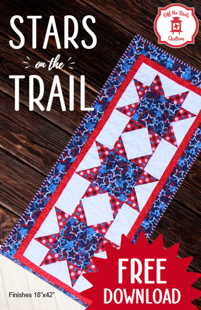 Stars on the Trail Pattern Digital Download