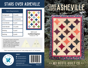 Stars over Asheville by My Beste Quilt Co