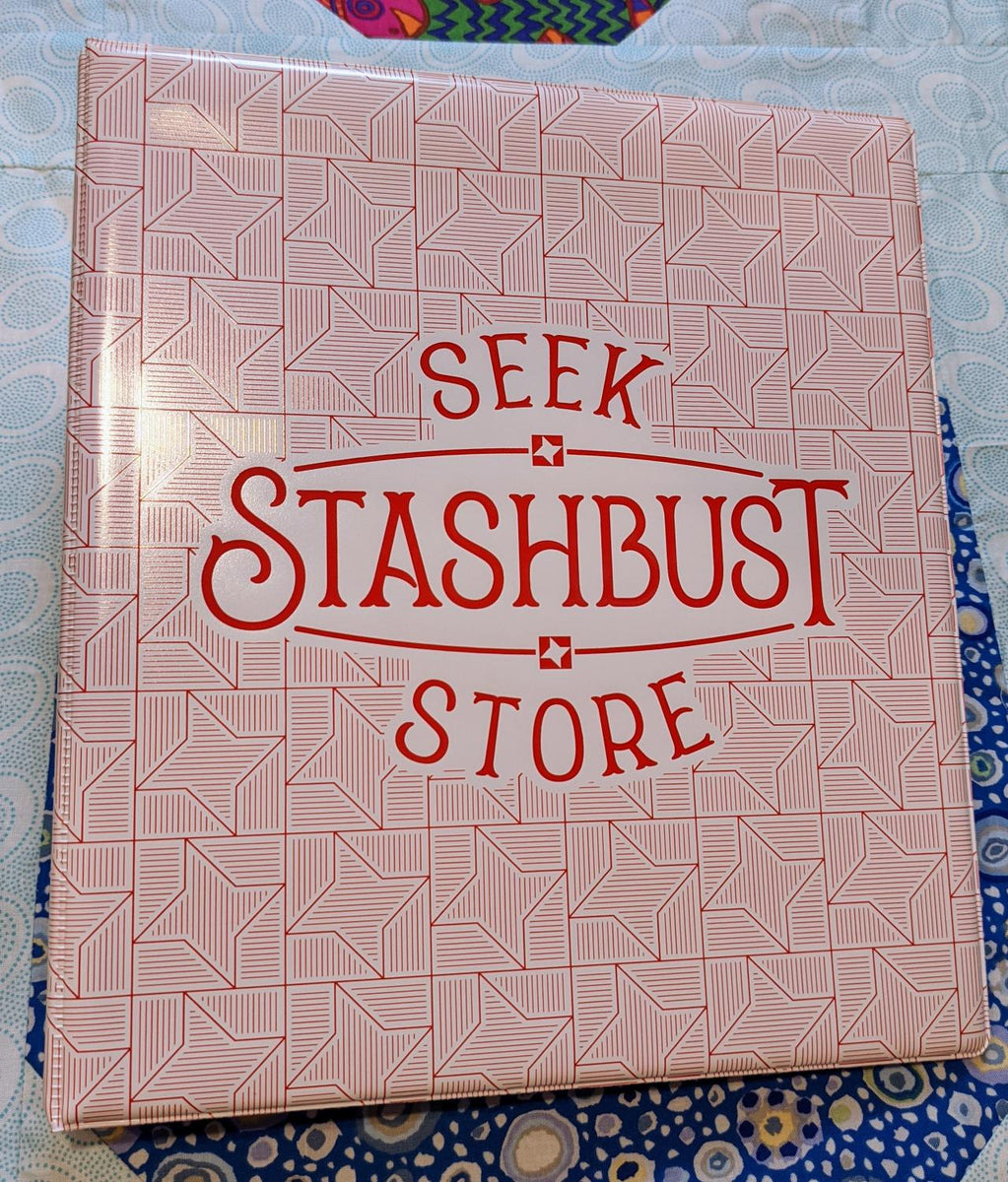 Stashbusting Binder with pages – Off the Rails Quilting