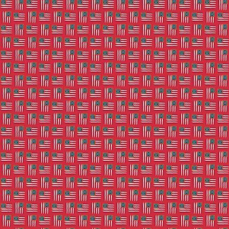 Sweet Freedom Flags SC14416-Red - 1 7/8 yards