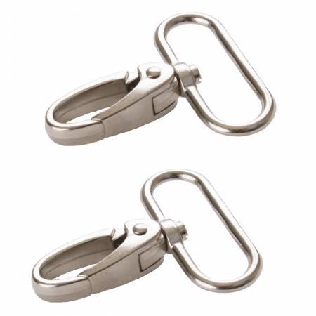 Swivel Hook 1-1/2in Nickel Set of 2