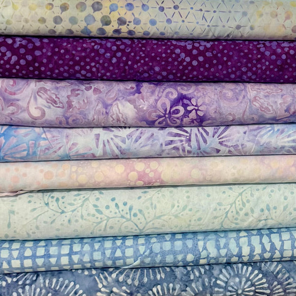 T2Q Mystery Sew Along - Purple and Blue Bundle