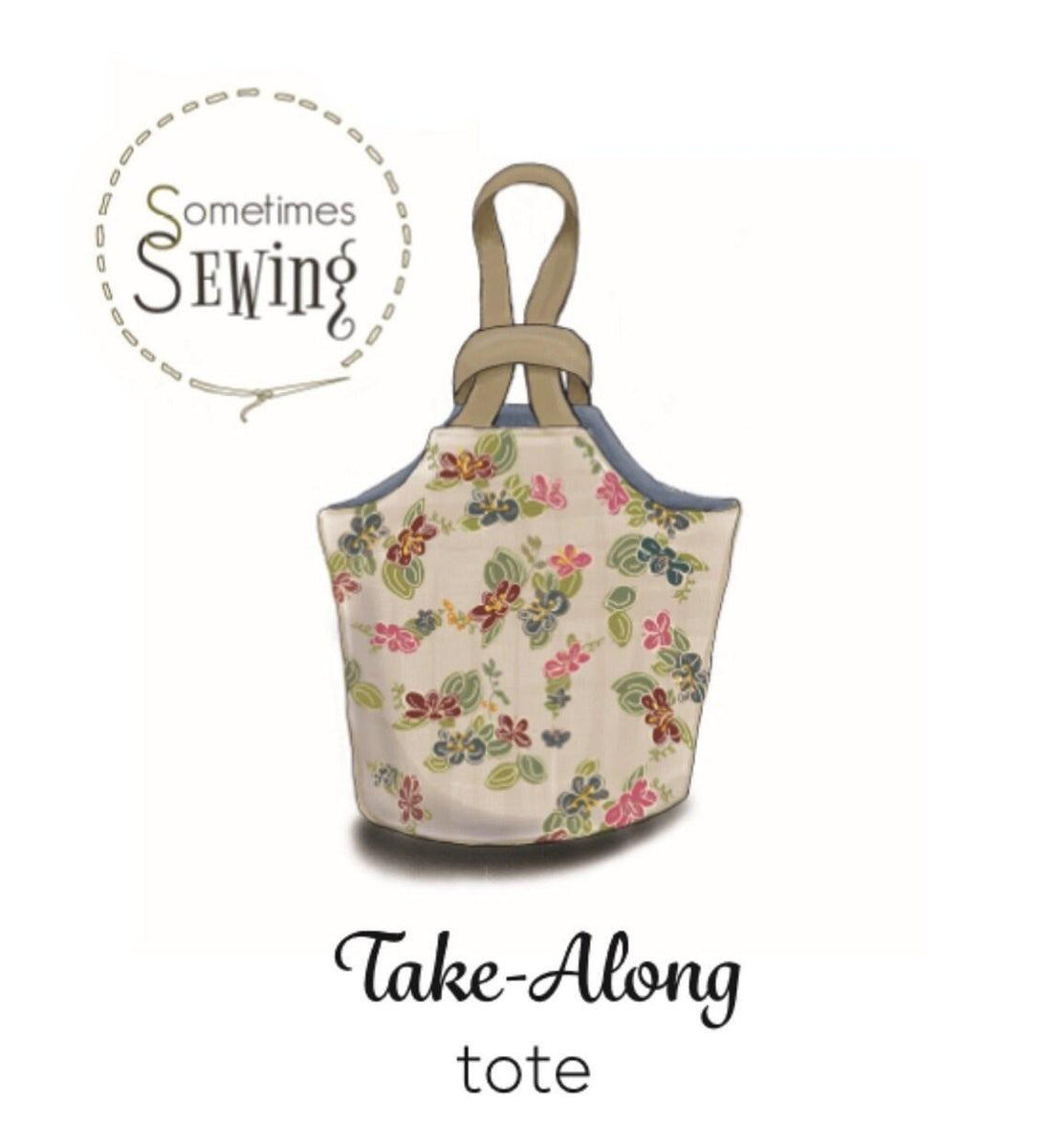Take Along Tote Sewing Pattern – Off the Rails Quilting