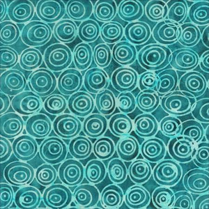 Teal Dapper Batik 2852Q-X
