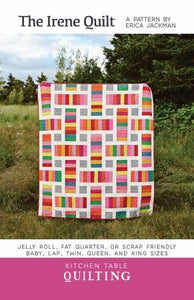 The Irene Quilt from Kitchen Table Quilting