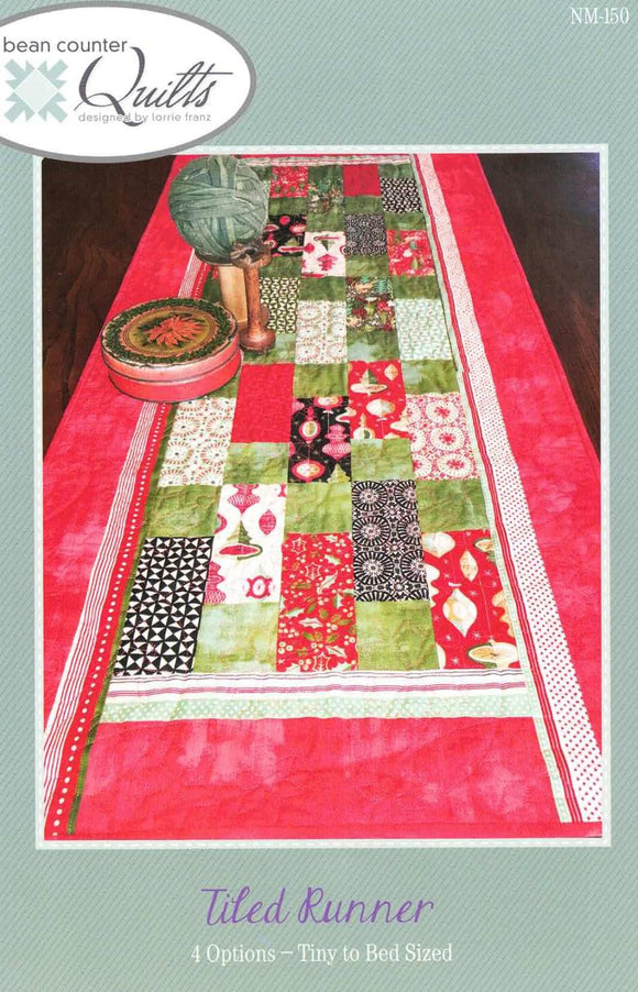 Tiled Runner by Bean Counter Quilts
