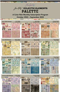 Tim Holtz Palette Fat Quarter Fun Sign Up - Begins October 2024!