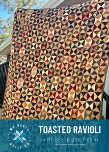 Toasted Ravioli by My Beste Quilt Co