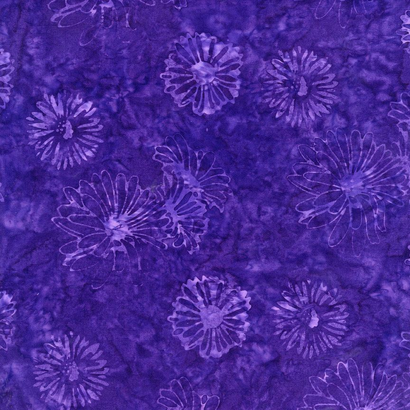 Tonga Batik B2474 Purple (Spaced Out Accent)