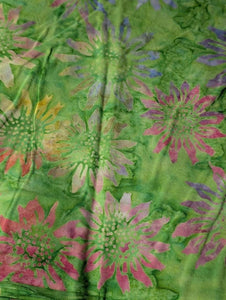 Tonga Batik B3288 Green 2 1/4 yards