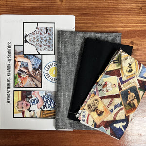 Trading Cards Kid Apron Kit