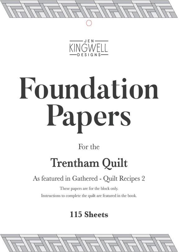 Trentham Foundation Paper Pad for Gathered by Jen Kingwell