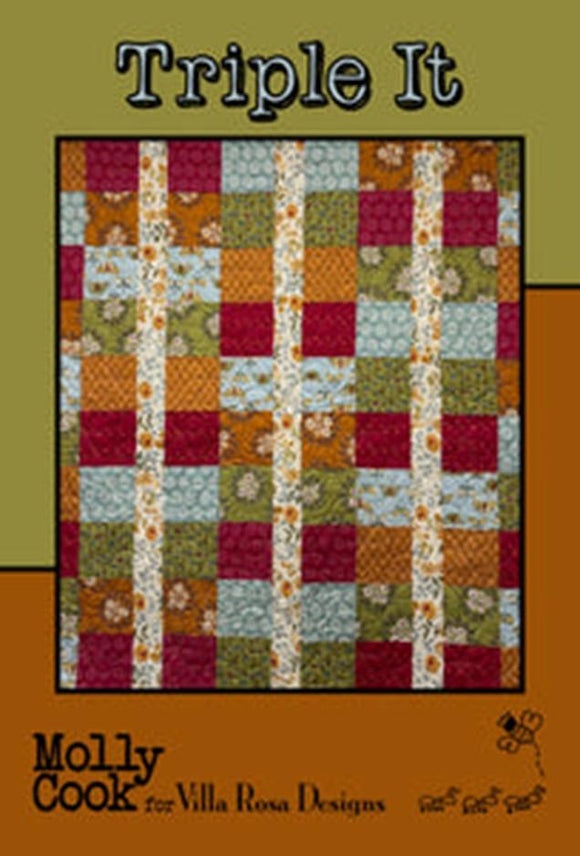 Triple It by Molly Cook for Villa Rosa Designs *Digital Download*