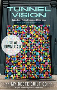 Tunnel Vision - Scrappy Sew Along #2 - Digital Download