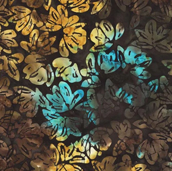 Umber Lotus Batik 2849Q-X