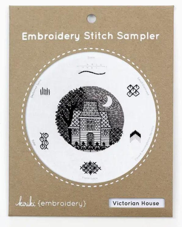 Victorian House Stitch Sampler Kit