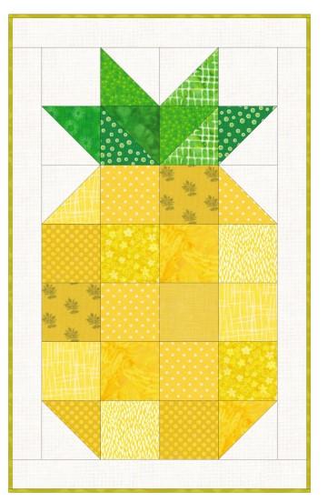 Welcome Pineapple TenSisters pattern