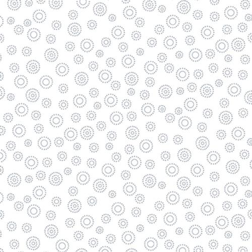 White on White Dots in Dots
