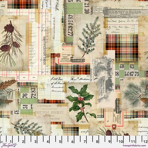 Woodland Collage PWTH197.Multi