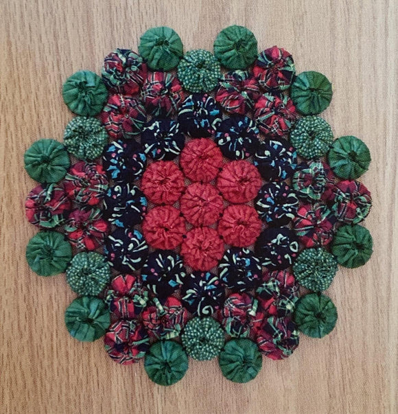 Yo Yo Hot Pad Pattern by Karen Montgomery