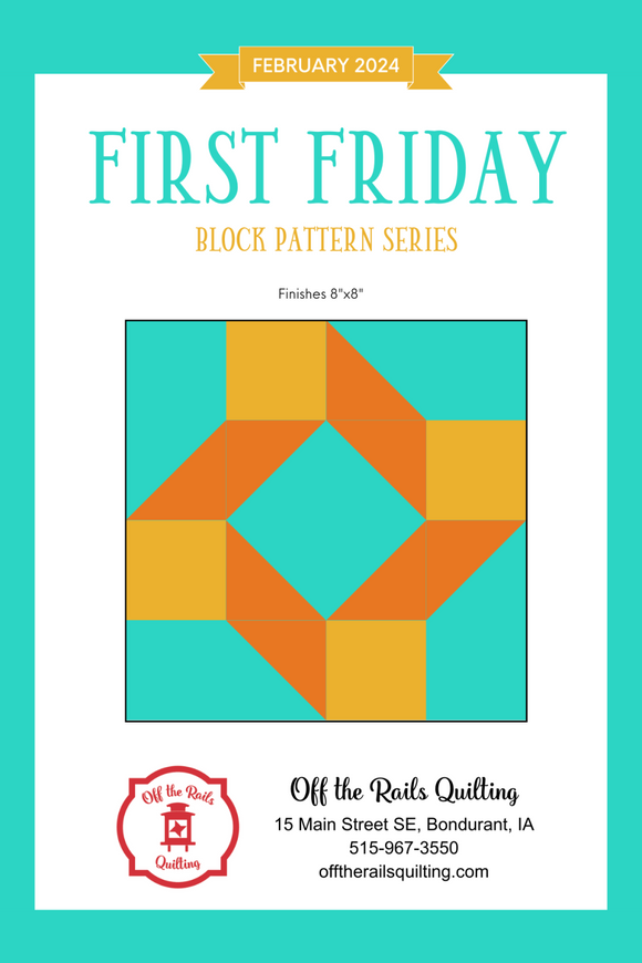 2024 First Friday - February Block Pattern