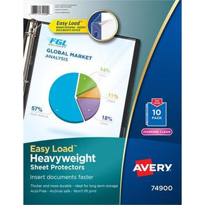 8.5" x 11" Binder Pattern Storage Pages