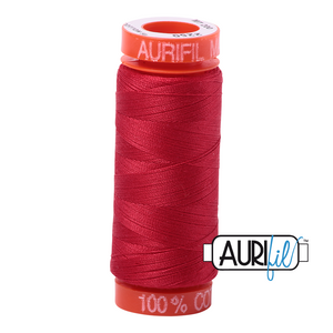 Aurifil Cotton Thread 50wt 200m Red 2250